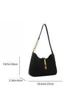 Women's Solid Color PU Leather Shoulder Bag, Ladies Large-capacity Crossbody Bag Sling Bag Side Bag Carry Bag