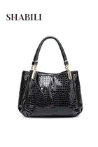 Women's PU Crossbody Bag, Large Capacity Handbag Tote Shoulder Satchel Bag for Daily Use (Black)