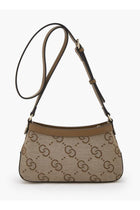 Textured Crossbody Bag With Adjustable Strap