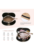 Crossbody Purse for Women, Fashion Ladies' Vegan Leather Bucket Bag, Trendy Crossbody Bucket Bag with PU Leather, Adjustable Shoulder Strap & Multiple Pockets for Travel, Everyday
