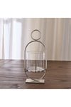 Nouf Metal Pillar Candleholder - 35 cm