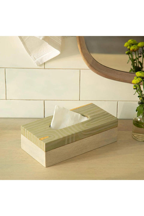 Lini Tissue Box Color: Beige
