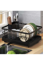 YOUHUAGUO Dish Drying Rack Dish Drainer Countertop Drainboard with Utensil Holder & Plate Stand