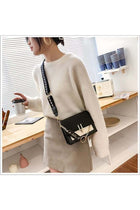 Women's Contrast Color Shoulder Bag