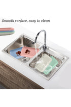 4 Colors Big Rectangular Dinner Plates Unbreakable Wheat Straw Plates, Reusable Durable Lightweight Salad Plate