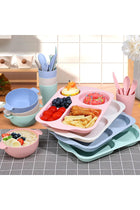 Wheat Straw 24-Piece Dinnerware Set, Unbreakable, Dishwasher & Microwave Safe