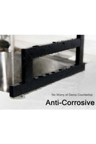 Over The Sink Dish Drainer Drying Rack Black