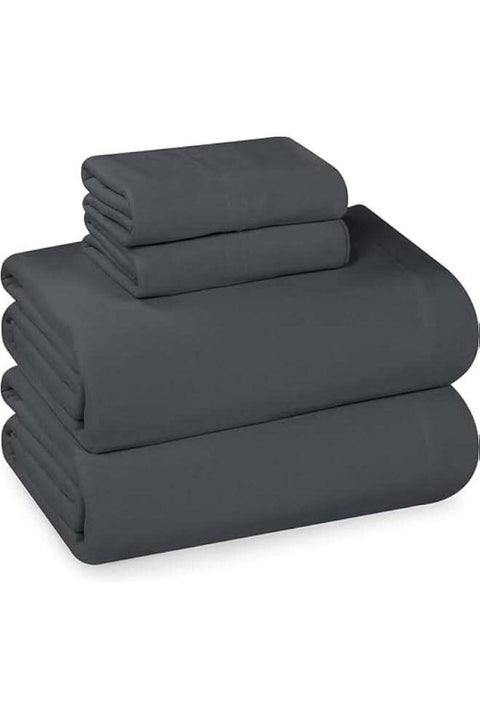 Bedding Queen Sheet Set - Jersey Knit Sheets 4 Piece Queen Jersey Sheet Set – Cotton Jersey Sheets