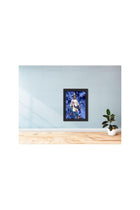 Cristiano Ronaldo Poster Real Madrid Legend Cr7 Laminated Poster Framed Paintings With Matt Finish Black Frame (12 Inches X 9 Inches)