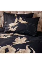 Laurence Llewelyn-Bowen - Kireina - 100% Cotton Duvet Cover Set - Double Bed Size in Black/Gold