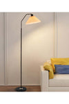 Pleated Floor Lamp,Standing Reading Light For Living Room, Bedroom, Office, Home ,Adjustable Lampshade