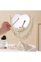 Makeup mirror, desktop large mirror, household rotating vanity mirror