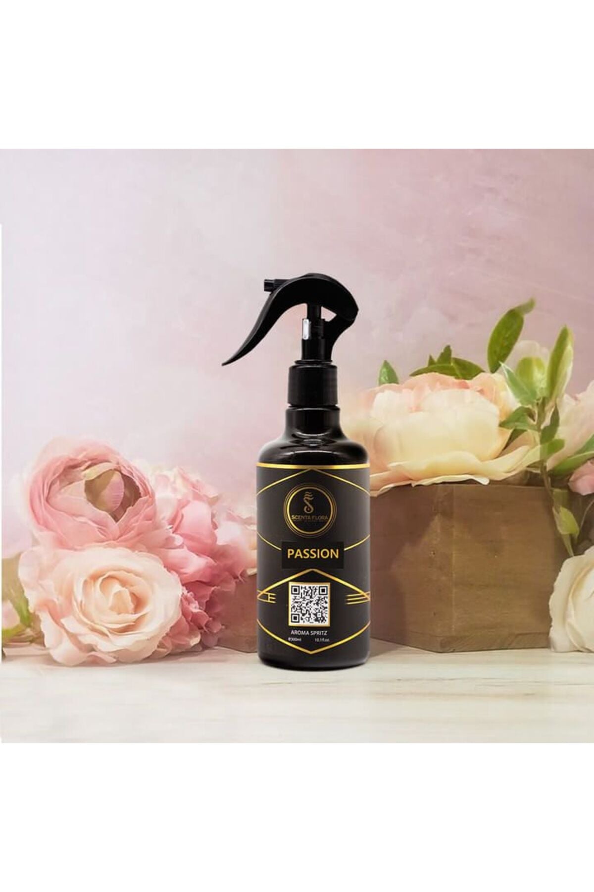 PASSION – Aroma Spritz - Ready-to-Use Long-Lasting Air Freshener for Cars, Carpets, Curtains, Rooms, Fabrics, and Abayas (300 ml)