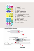 CozyNest Silicone Flexible RGB Neon Light Strip, Bluetooth Sound-Controlled Running Water Ambient Light, 5m