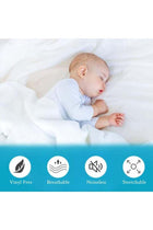 New Waterproof Bed Sheet – 150x200cm, TPU Backing, Fitted Sheet for Mattress, Noiseless, Washable