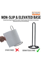 Beram Tissue Stand, Vertical Aesthetic Tissue Holder