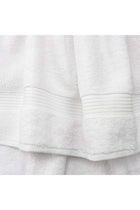 Safi Plus Towel Set Luxury Hotel Quality 500 GSM Genuine Combed Cotton, Super Soft & Absorbent Family Bath Towels 6 Piece Set - 2 Bath Towels, 2 Hand Towels, 2 Washcloths - Bright White