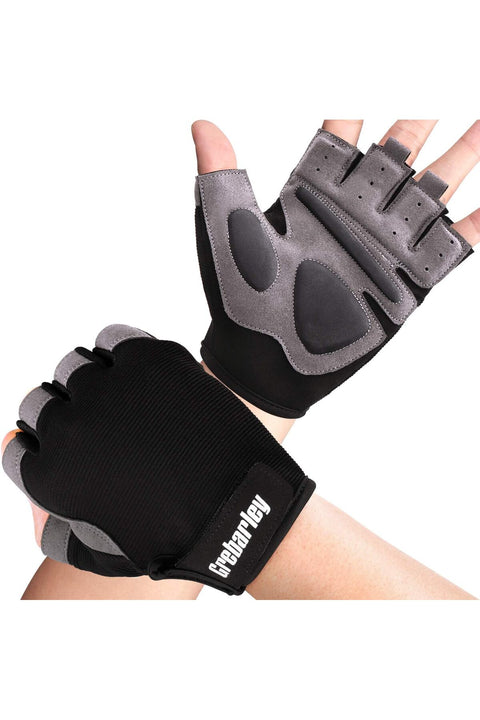 Gym Gloves, Training Gloves Full Wrist Support, Breathable Extra Grip Palm Protection Fitn