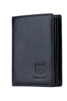 Large Capacity Genuine Leather Bifold Wallet/ Holder for Men with 15 Card Slots QB-027