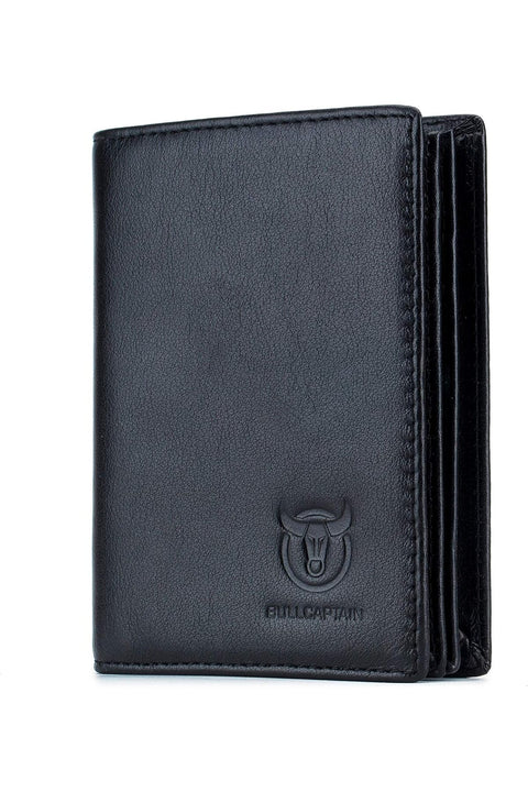 Large Capacity Genuine Leather Bifold Wallet/ Holder for Men with 15 Card Slots QB-027