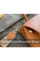 Women's Versatile Solid Color Crossbody Bag, Large Capacity Shoulder Bag, PU Leather Handbag