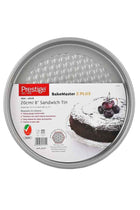 Sandwich Tin Cake Mold Chrome 20cm
