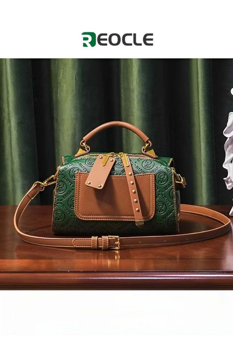 Women's Crossbody Bags Small Saddle Purse Leather Handbags Trendy Design Shoulder Purse Water Resistant Waist Packs with Adjustable Strap
