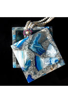 Tresor Agate Box Blue