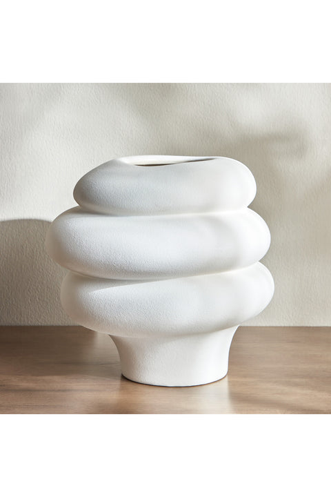 Pebble Ceramic Vase - 28 cm