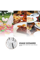72-Pieces Silverware Set for 12, Flatware Set with Steak Knives, Stainless Steel Cutlery Set