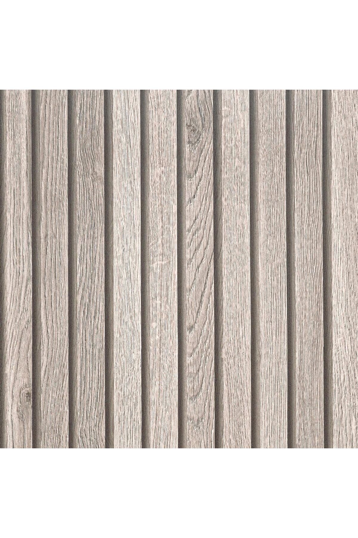 Beige Wood Slat Wallpaper Peel And Stick Woodslat Wall Panel Contact Paper Self Adhesive Wall Stickers Waterproof Easy Diy For Cabinets Countertops Beadboard Bedrooms 40x300cm