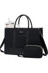 Laptop Bags for Women, 15.6 inch Waterproof Work Tote Bag with Clutch
