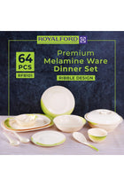 Melamine 64Pcs Melamine Dinner Set