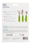 Splash Toddler Fork, Knife & Spoon Set, Kids cutlery, Stainless steel, Blue, Pack of 3