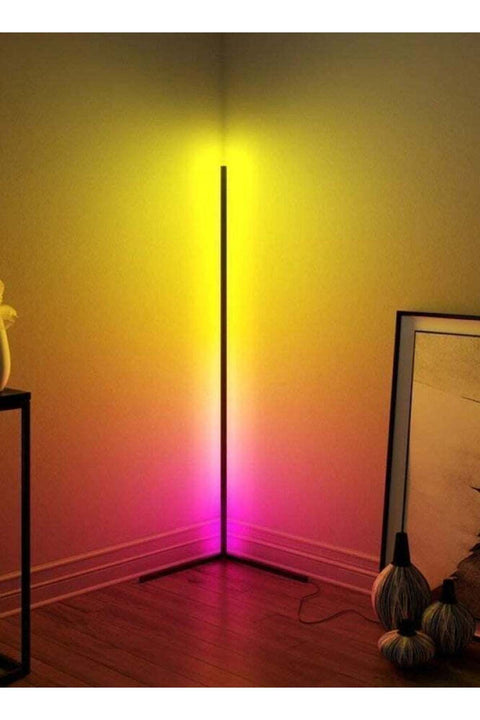 Remote Control RGB LED Corner Floor Lamp 4.0