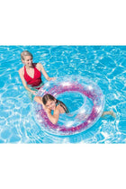 Sparkling Glitter Inflatable Pool Swim Tubes - Assortment 42inch