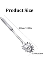 nalaina Spaghetti Spoon, Pasta Server, Stainless Steel Cooking Utensils, Durable, Comfortable Grip