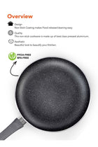 3-Piece Non-Stick Titanium High thickness Frying Pan Set
