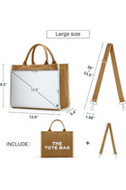 KALIDI Canvas Tote Bags Handbags for Women, Canvas Tote Bag with Zipper and Pockets Canvas Shoulder Bag for Women Ladies Girls Casual Canvas Crossbody Tote Bags for School Travel Work