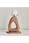 Earthy Pebbles Pillar Candleholder