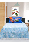Hot Wheel Bed Sheet Single 2 pcs set