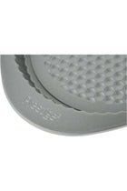 Loose Base Flan Dish 9 Metal Chrome 23cm