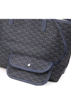 Printed Shopper Tote Grey