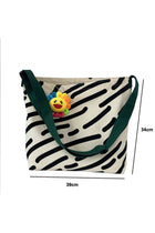 Women's Shoulder Tote Bag Canvas Handbag For Women Large Capacity Bucket Bag Fashionable Travel Messenger Shoulder Bag