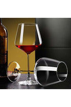Hand-Blown Wine Glasses Set, Burgundy White Wine Glasses and Red Wine Glasses, 470 ml Wine Glasses for Women, Men, Wedding and Birthday (4)