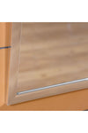 New In Classic Mirror 34X124X1.5 Cm Silver