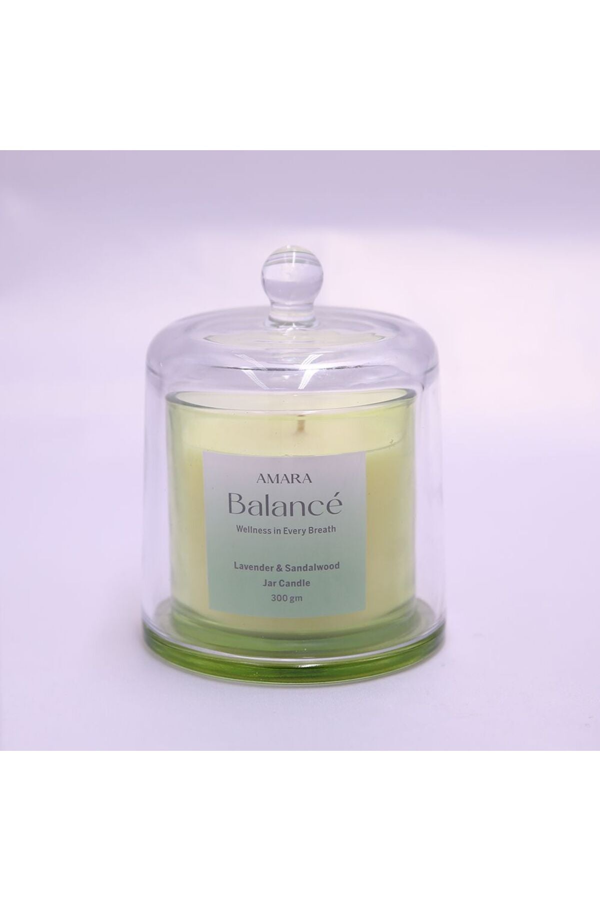 New In Balance (300G) Lavender & Sandalwood Jar Candle with Lid