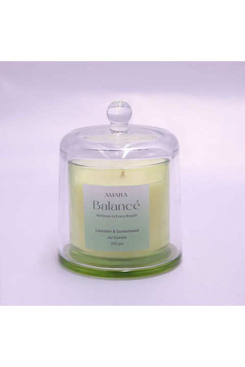 New In Balance (300G) Lavender & Sandalwood Jar Candle with Lid