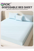 Disposable Bed Sheets with Flat Sheet,Quilt Cover,and 2 pillow cases,Disposable Fitted Sheets