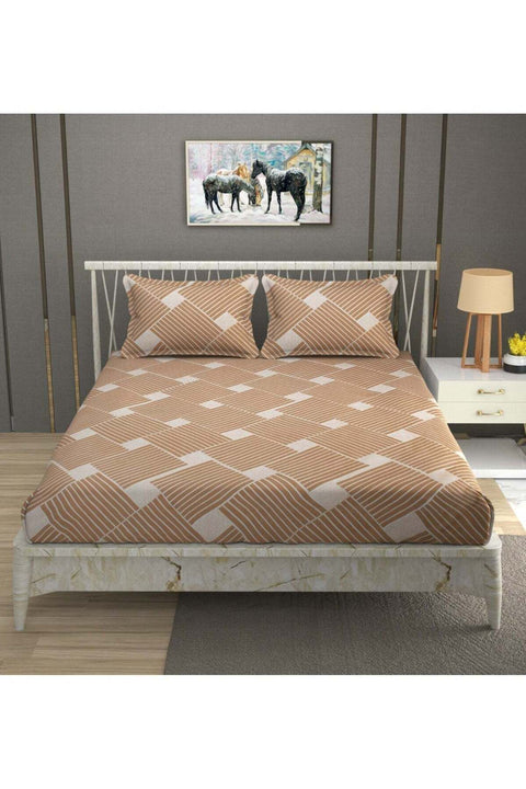Premium King Size Flat Bedsheet with 2 Matching Pillowcases – Luxury Oversized 275x275 cm Bedding Set
